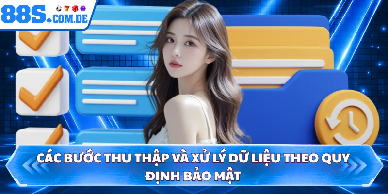 Các bước thu thập và xử lý dữ liệu theo quy định bảo mật 